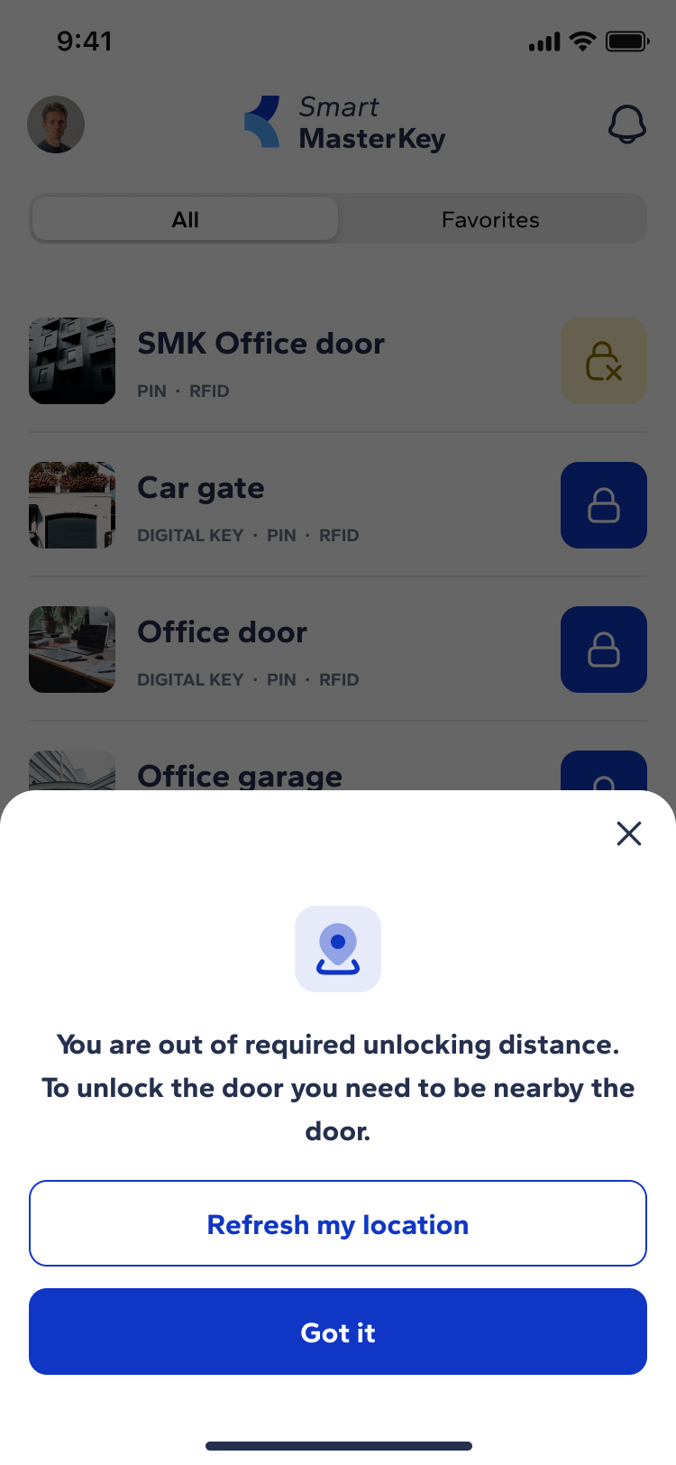 Home screen More than 4 locks